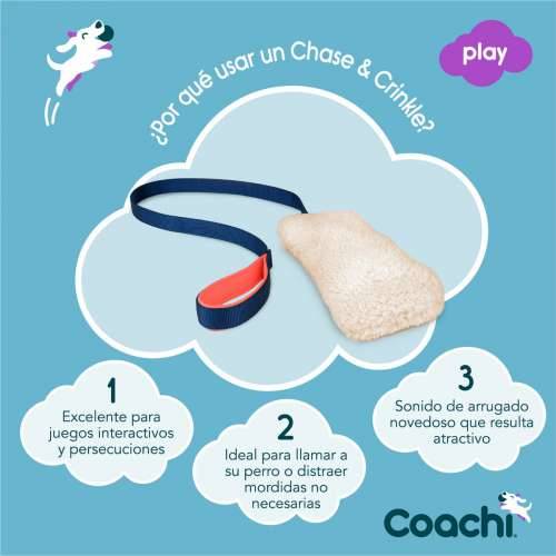 Training toy Coachi CHASE & CRINKLE Plava Cijena