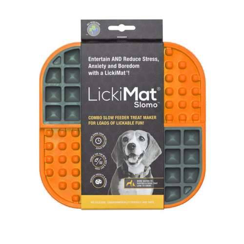 Hranilica za pse Lickimat Dog Slomo Orange polipropilen TPR Cijena