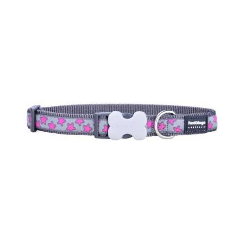 Ogrlica za pse Red Dingo STYLE HOT PINK ON COOL GREY 41-63 cm Cijena