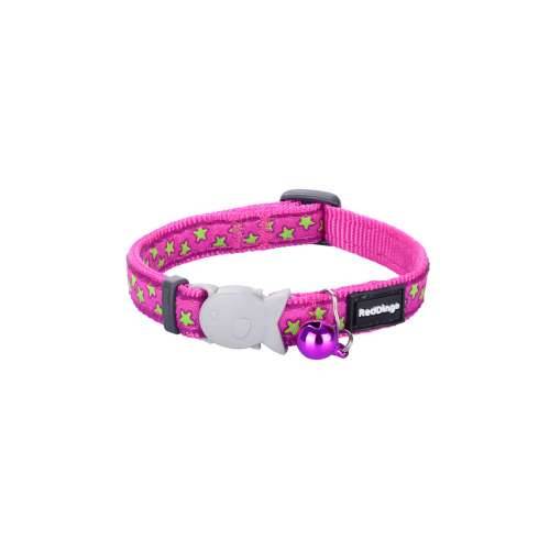Ogrlica za pse Red Dingo STYLE STARS LIME ON HOT PINK 41-63 cm Cijena