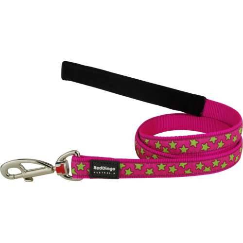 Povodac za pse Red Dingo STYLE STARS LIME ON HOT PINK 2 x 120 cm Cijena