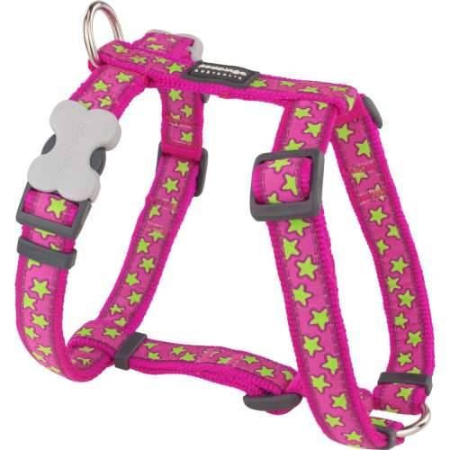 Orma za pse Red Dingo STYLE STARS LIME ON HOT PINK 36-54 cm 30-48 cm Cijena