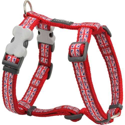 Orma za pse Red Dingo STYLE UNION JACK FLAG 45-66 cm Crvena 36-59 cm Cijena