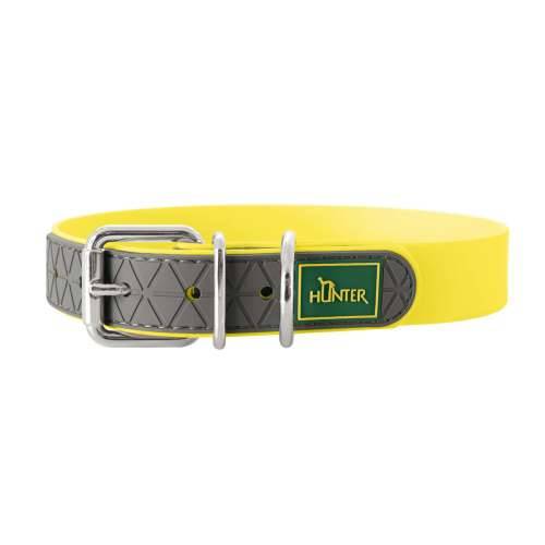 Ogrlica za pse Hunter Convenience 53-61 cm L/XL Rumena Cijena