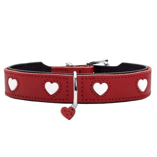 Ogrlica za pse Hunter Love Crvena S/M 38-44 cm Cijena