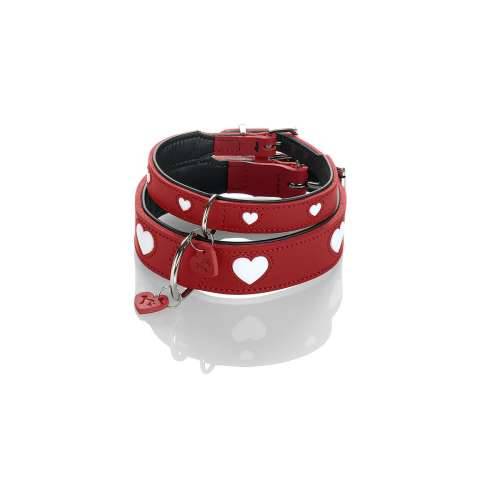 Ogrlica za pse Hunter Love Crvena S/M 38-44 cm Cijena