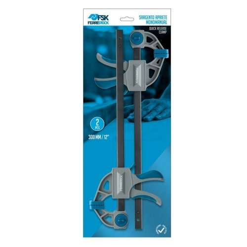 Jednoručna stezaljka Ferrestock Čelik Plastika (2 pcs) Cijena
