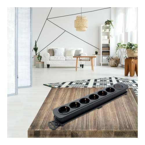 Produžni Kabel s 6 Utičnica s Prekidačem TM Electron 250 V Cijena