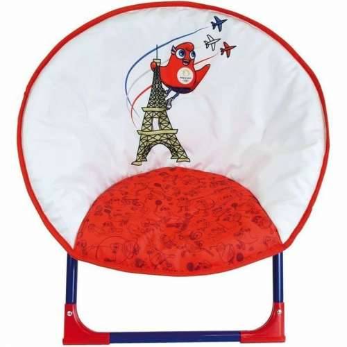 Detské kreslo Fun House Paris 2024 Olympic Games Bijela Crvena Cijena
