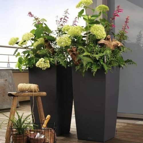 Posuda Lechuza 40 x 40 x 75 cm Crna Daska polipropilen Plastika Cijena