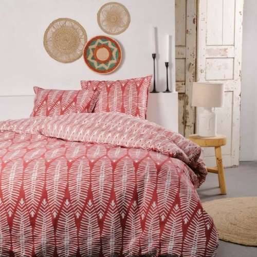 Set pokrivača za poplun TODAY Crvena 240 x 220 cm 3 Dijelovi Cijena