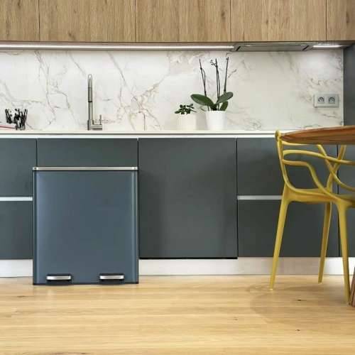 Kanta za smeće Kitchen Move Siva Nehrđajući Čelik 60 L Cijena