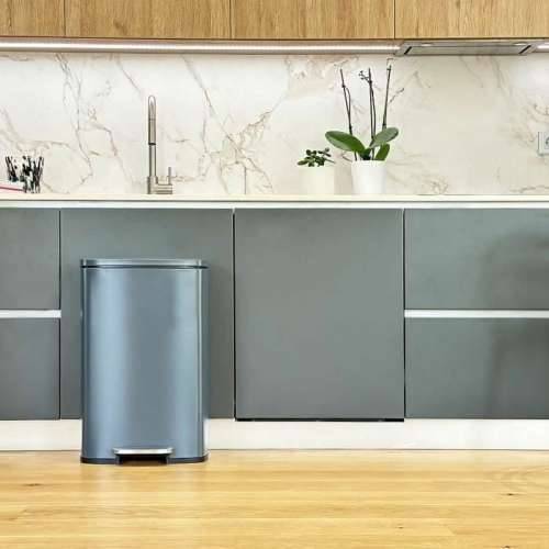 Kanta za smeće Kitchen Move Siva Nehrđajući Čelik 50 L Cijena