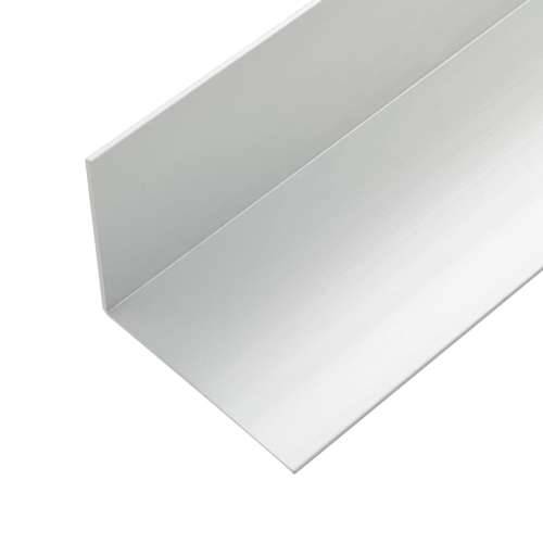 Kutni profili za trijemove od aluminija 5 kom 170 cm srebrni Cijena