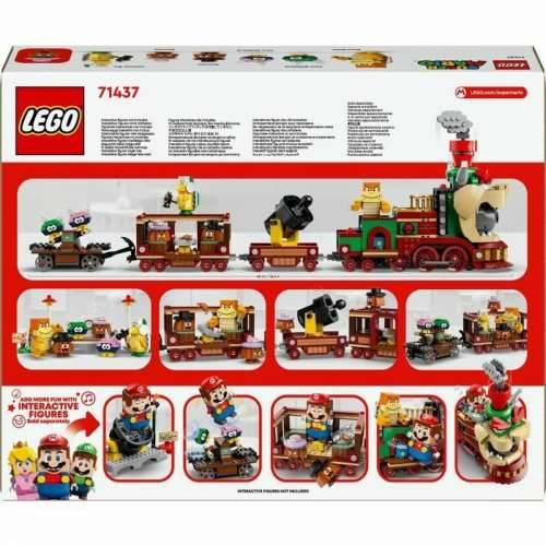 Igra Gradnje Lego 71437 Bowser’s Express Train Pisana 1392 Dijelovi Cijena