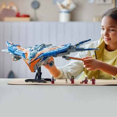 Igra Gradnje Lego 76286 Guardians of the Galaxy: Milano Starship Pisana 2090 Dijelovi Cijena