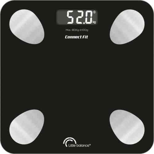 Kupaonička Digitalna Vaga Little Balance 8685 Crna 180 kg Cijena