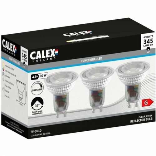 LED žarulja Calex Bijela G 4,9 W (2700 K) Cijena