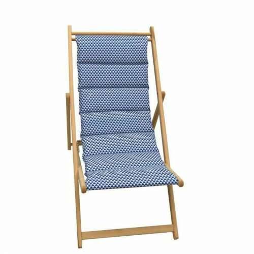 Pludmales guļamkrēsls Jardin Prive Fjord Plava 106 x 55 x 95 cm Cijena