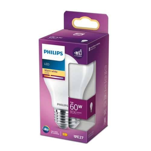 LED žarulja Philips Equivalent  E27 60 W E (2700 K) Cijena