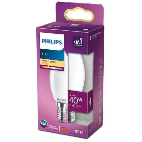 LED Žarulja Svijeća Philips Equivalent  40 W Pisana E14 F 4,3 W (2700k) Cijena