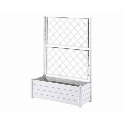 Tegla za biljke Stefanplast 100 x 43 x 142 cm Pravokutno Bijela Cijena