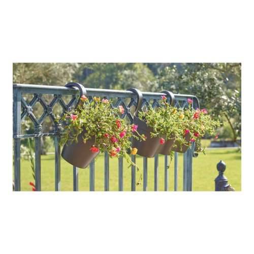 Posuda Artevasi 639343 Antracitna Tamno sivo Plastika Okruglo 30,5 x 54 x 28 cm Cijena