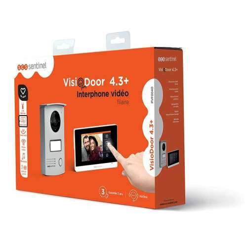 Pametni Videoportafon SCS SENTINEL Visiodoor 4.3 Aluminij Cijena