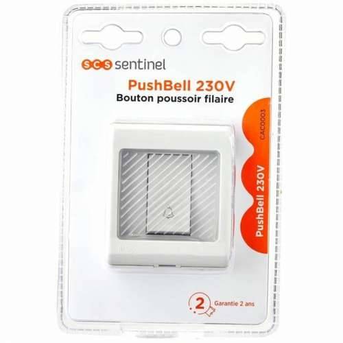 Push button for doorbell SCS SENTINEL CAC0003 (230 V) Cijena