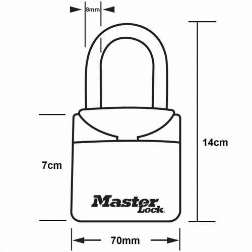 Zaključavanje kombinacijom Master Lock 5406EURD Cijena