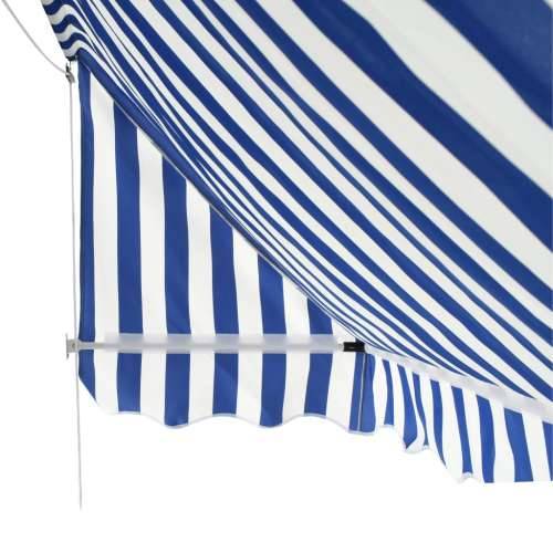 Bistro tenda 400 x 120 cm plavo-bijela Cijena