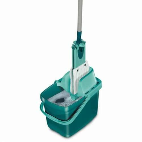 Mop with Bucket Leifheit Combi Clean M Zelena Metal Plastika Cijena