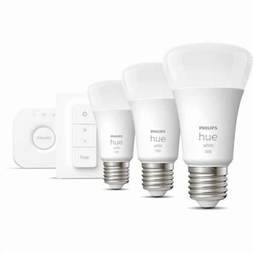 LED žarulja Philips Starter Kit E27 9,5 W Bijela F (3 kom.) Cijena