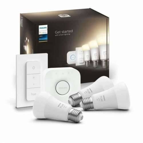 LED žarulja Philips Starter Kit E27 9,5 W Bijela F (3 kom.) Cijena