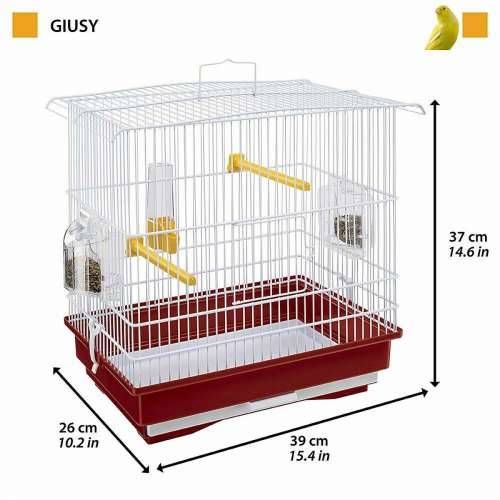 Bird Cage Ferplast Giusy Crvena Bijela Cijena