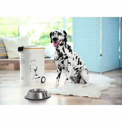 Pet food canister Curver 794096 S kotačima Bijela Plastika 20 kg 54 L 49,3 x 27,8 x 60,5 cm Cijena
