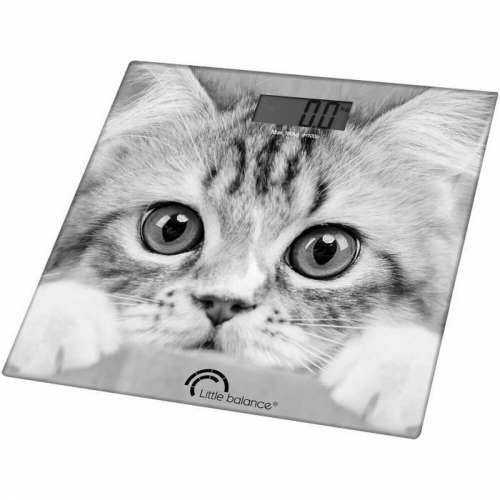 Kupaonička Digitalna Vaga Little Balance The Cat Siva 180 kg Cijena