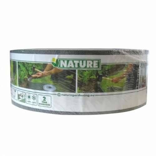 Vrtna Ograda Nature Siva Polietilen 7,5 cm x 10 m Cijena