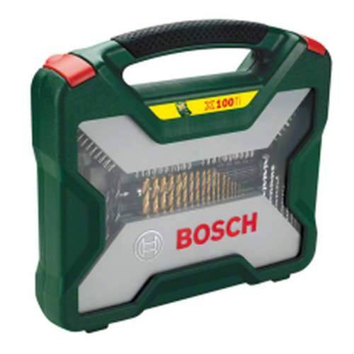 Drill bits and tits set BOSCH X-Line Box Titanium 100 Dijelovi Cijena