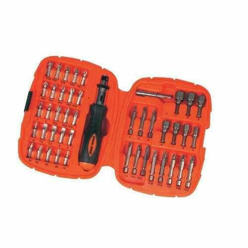 Set vrhova odvijača Black & Decker A7039 -XJ 45 Dijelovi Hex Phillips Pozidriv Torx Cijena