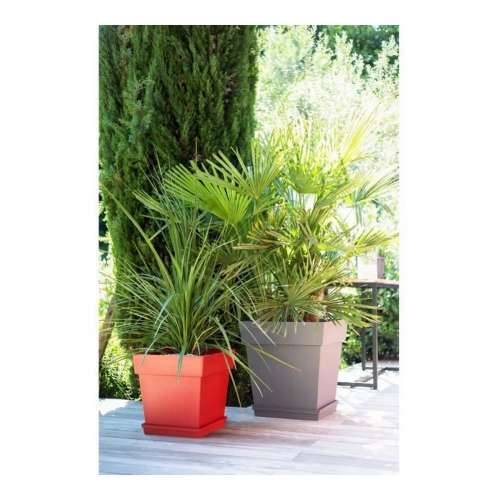 Posuda EDA Tuscan Taupe Boja Plastika Kvadratno Ø 50 cm (49,5 x 49,5 x 52,5 cm) Cijena