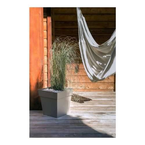 Posuda EDA Tuscan Taupe Boja Plastika Kvadratno Ø 50 cm (49,5 x 49,5 x 52,5 cm) Cijena