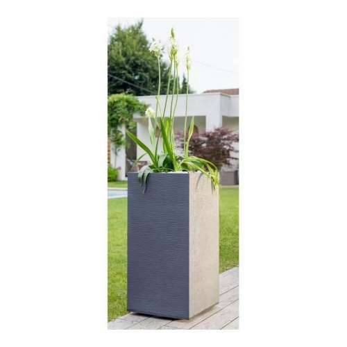 Posuda EDA Graphit Siva Tamno sivo Plastika Kvadratno 39,5 x 39,5 x 80 cm Cijena