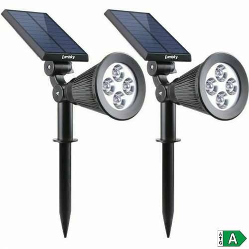 Solarni reflektor Lumisky 3760119732779 S mogućnošću nagiba 2 u 1 (2 kom.) Cijena