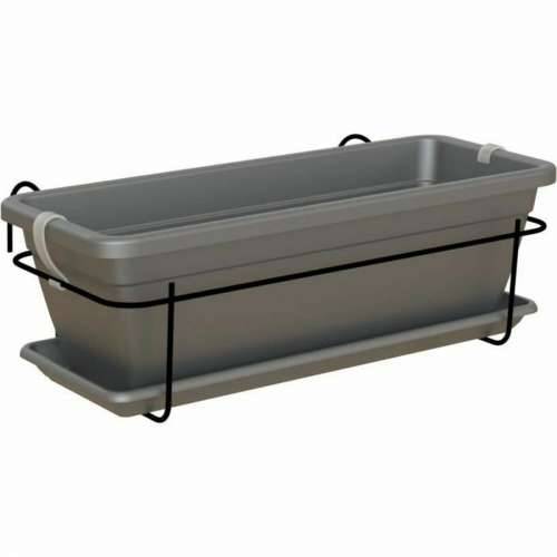 Posuda Artevasi Venezia 50 x 19,5 x 16,3 cm Antracitna polipropilen Cijena