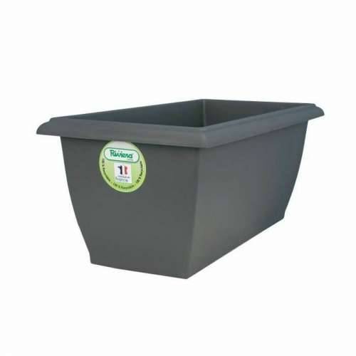 Tegla za biljke Riviera Evolution 80 x 40 x 32 cm Siva Plastika Cijena