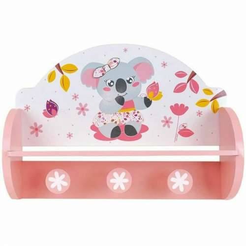 Zidna vješalica Fun House Roza Drvo MDF (33 x 46 x 15 cm) Cijena