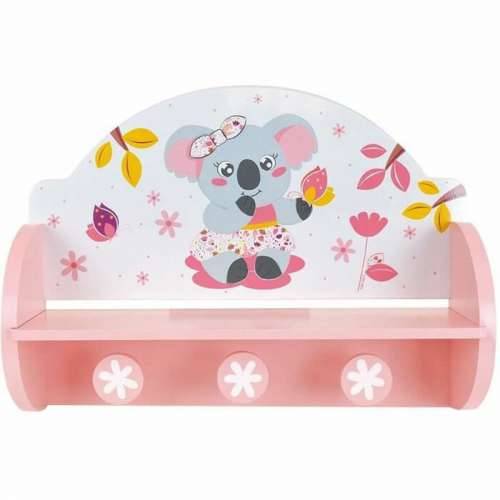 Zidna vješalica Fun House Roza Drvo MDF (33 x 46 x 15 cm) Cijena
