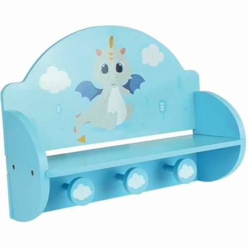 Zidna vješalica Fun House Plava Drvo MDF (33 x 46 x 15 cm) Cijena