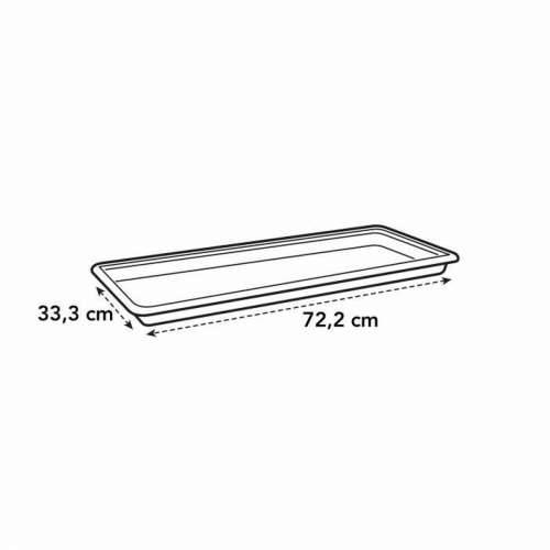 Tanjurić za Teglu za Cvijeće Elho Green Basic XXL Crna Plastika 72,2 cm Cijena